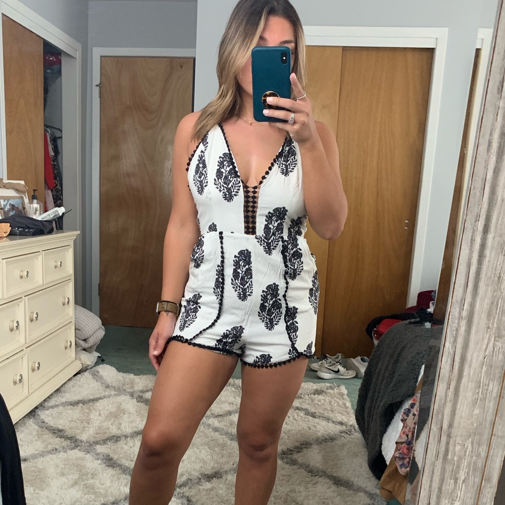 White Romper